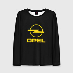 Женский лонгслив Opel yellow