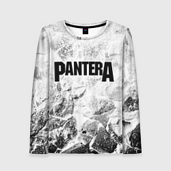 Лонгслив женский Pantera white graphite, цвет: 3D-принт