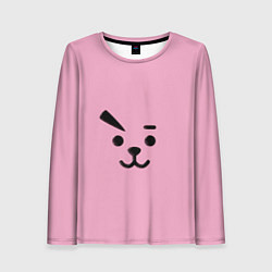 Лонгслив женский BT21 Cooky, цвет: 3D-принт