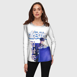Лонгслив женский BTS Ким, цвет: 3D-принт — фото 2