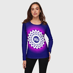 Лонгслив женский Мы в круговом орнаменте рук, цвет: 3D-принт — фото 2