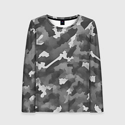 Женский лонгслив Городской камуфляж внутренних войск