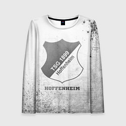 Лонгслив женский Hoffenheim - white gradient, цвет: 3D-принт