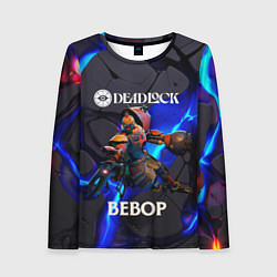 Лонгслив женский Deadlock logo and Bebop, цвет: 3D-принт