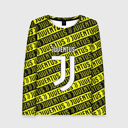 Лонгслив женский Juventus pattern fc, цвет: 3D-принт