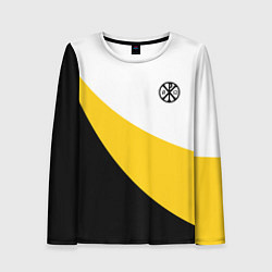 Женский лонгслив Сокрушу пред ним врагов ег малая черная хризма Ник