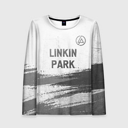 Лонгслив женский Linkin Park - white gradient посередине, цвет: 3D-принт