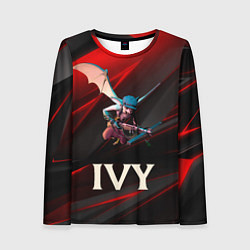 Лонгслив женский Плющ Deadlock, цвет: 3D-принт
