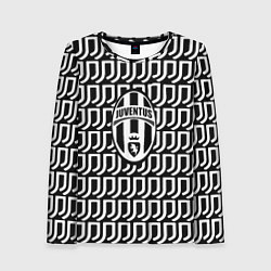 Женский лонгслив Juventus fc pattern