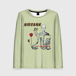 Женский лонгслив Nirvana incesticide