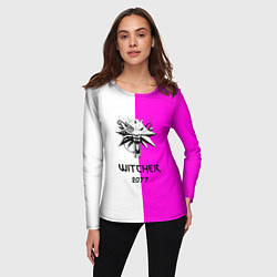 Лонгслив женский The Witcher line, цвет: 3D-принт — фото 2