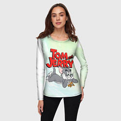 Лонгслив женский Том и Джерри, цвет: 3D-принт — фото 2