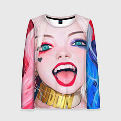 Женский лонгслив Харли квин