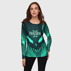Лонгслив женский По мотивам игры Hades 2, цвет: 3D-принт — фото 2
