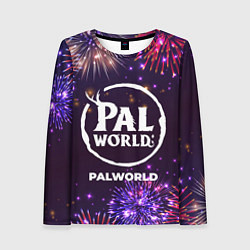 Лонгслив женский Праздничный Palworld, цвет: 3D-принт