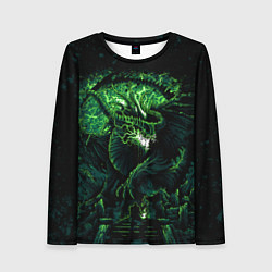 Лонгслив женский Green dragon - Dragon Age, цвет: 3D-принт