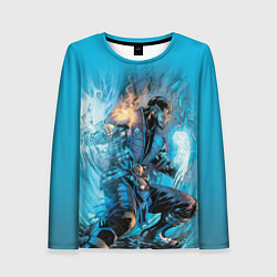 Женский лонгслив Mortal Kombat - Sub-Zero