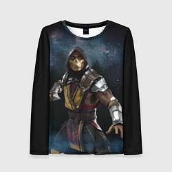 Женский лонгслив Mortal Kombat - Скорпион