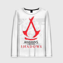 Лонгслив женский Assassins Creed Shadows - samurai, цвет: 3D-принт