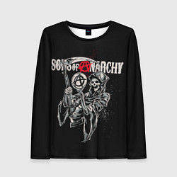 Лонгслив женский Sons Of Anarchy - death, цвет: 3D-принт