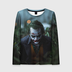 Лонгслив женский Джокер в траве, цвет: 3D-принт