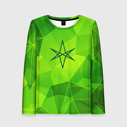 Лонгслив женский Bring Me the Horizon green poly, цвет: 3D-принт