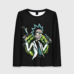 Женский лонгслив Rick with gun