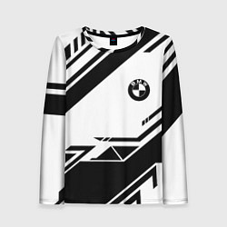 Лонгслив женский BMW geometry black, цвет: 3D-принт