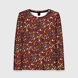 Лонгслив женский Садовая дорожка, цвет: 3D-принт