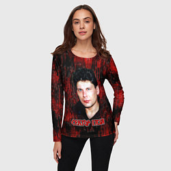 Лонгслив женский Сектор газа фото Юрий Хой, цвет: 3D-принт — фото 2