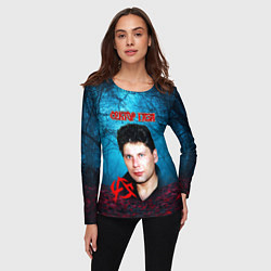 Лонгслив женский Сектор газа вечерний лес, цвет: 3D-принт — фото 2