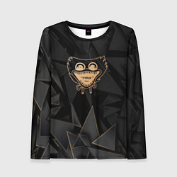 Лонгслив женский Poppy Playtime golden poly, цвет: 3D-принт