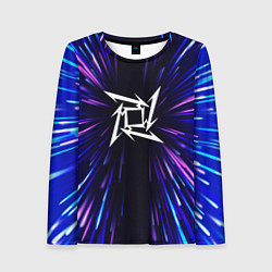 Лонгслив женский Metallica neon energy, цвет: 3D-принт