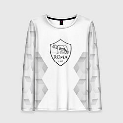 Лонгслив женский Roma white poly, цвет: 3D-принт