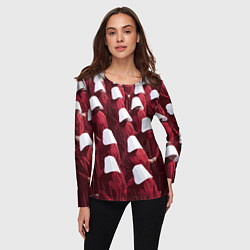 Лонгслив женский Рассказ служанки паттерн, цвет: 3D-принт — фото 2