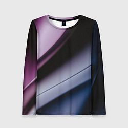 Лонгслив женский Multicoloured, цвет: 3D-принт