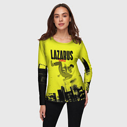 Лонгслив женский Лазарь: Паркур, цвет: 3D-принт — фото 2