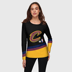Лонгслив женский Cleveland Cavaliers NBA basketball, цвет: 3D-принт — фото 2