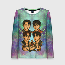 Женский лонгслив Astro в стиле татуировки