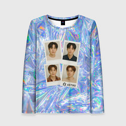 Лонгслив женский Astro четыре фото, цвет: 3D-принт