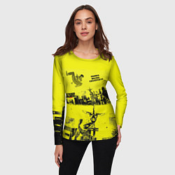 Лонгслив женский Лазарь аниме обложка, цвет: 3D-принт — фото 2