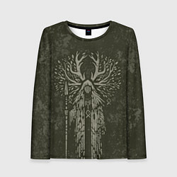 Лонгслив женский Хранитель леса, цвет: 3D-принт