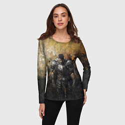 Лонгслив женский Воин Гатц в броне, цвет: 3D-принт — фото 2