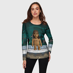 Лонгслив женский Bones в стиле куклы Вуды, цвет: 3D-принт — фото 2