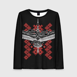 Лонгслив женский Моя Родина Беларусь, цвет: 3D-принт