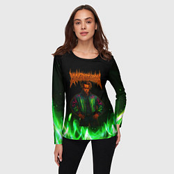 Лонгслив женский XXXTentacion hardcore, цвет: 3D-принт — фото 2