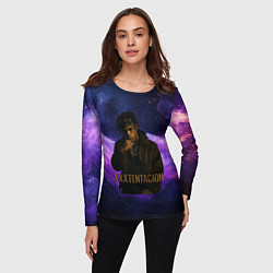 Лонгслив женский XXXTentacion - кулак, цвет: 3D-принт — фото 2