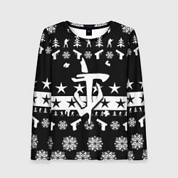 Женский лонгслив Doom x csgo winter