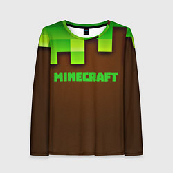 Лонгслив женский Minecraft forever, цвет: 3D-принт