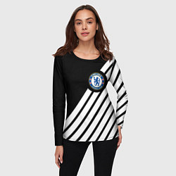 Лонгслив женский Chelsea geometry sport, цвет: 3D-принт — фото 2